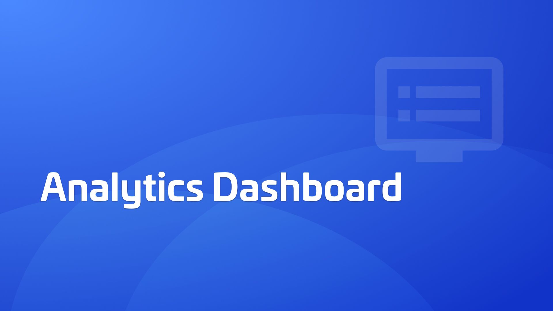 How to Create an Analytics Dashboard That Matters | Woopra