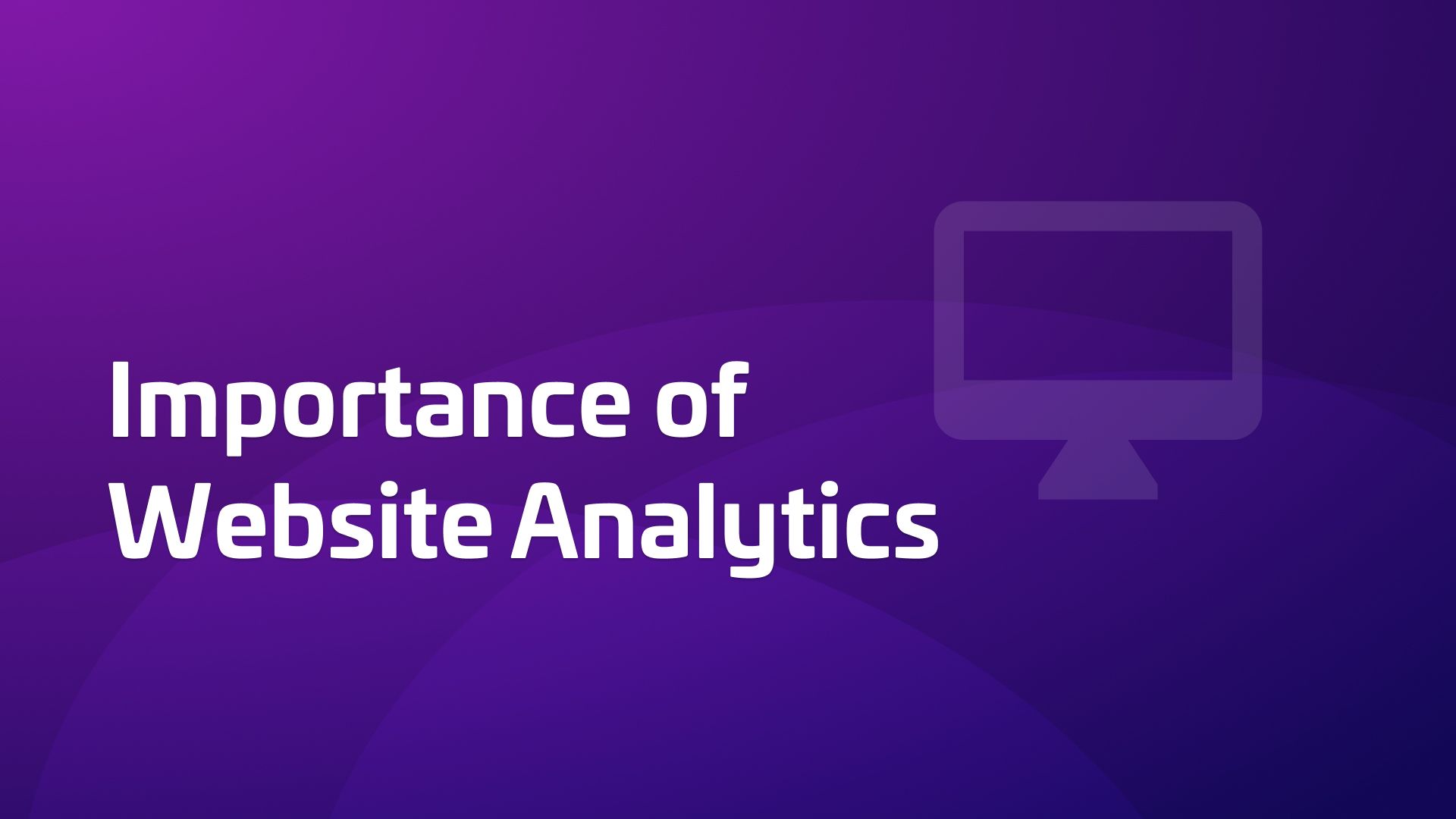 The Importance of site Analytics (+2 Ways It's Not Useful) Woopra